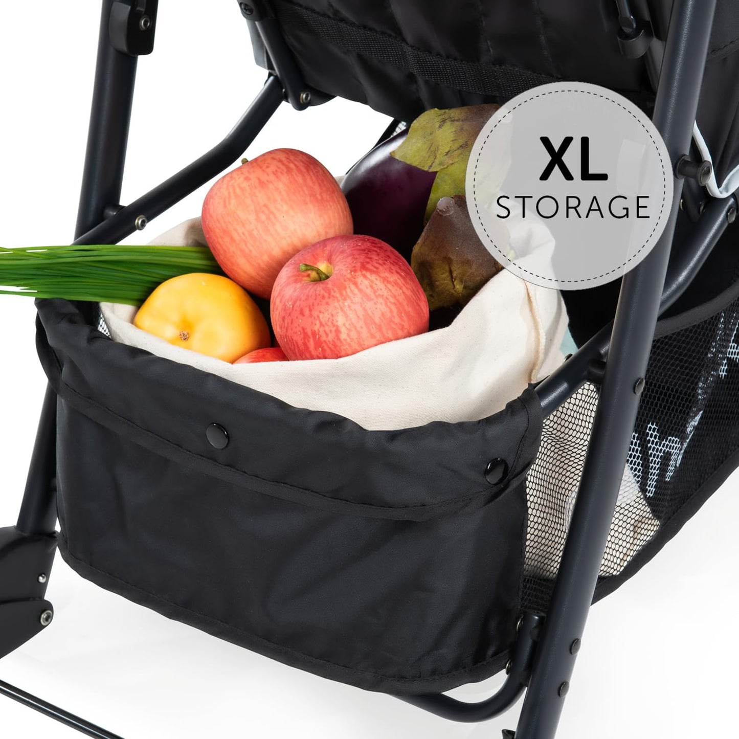 hauck Shopper Neo II Buggy 0–22 kg, Schwarz/Grau