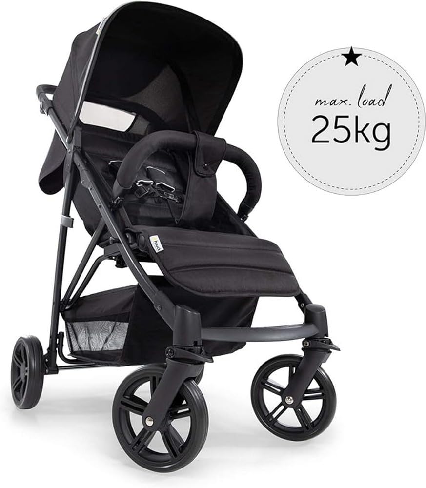 hauck Rapid 4 Buggy bis 25 kg, Schwarz