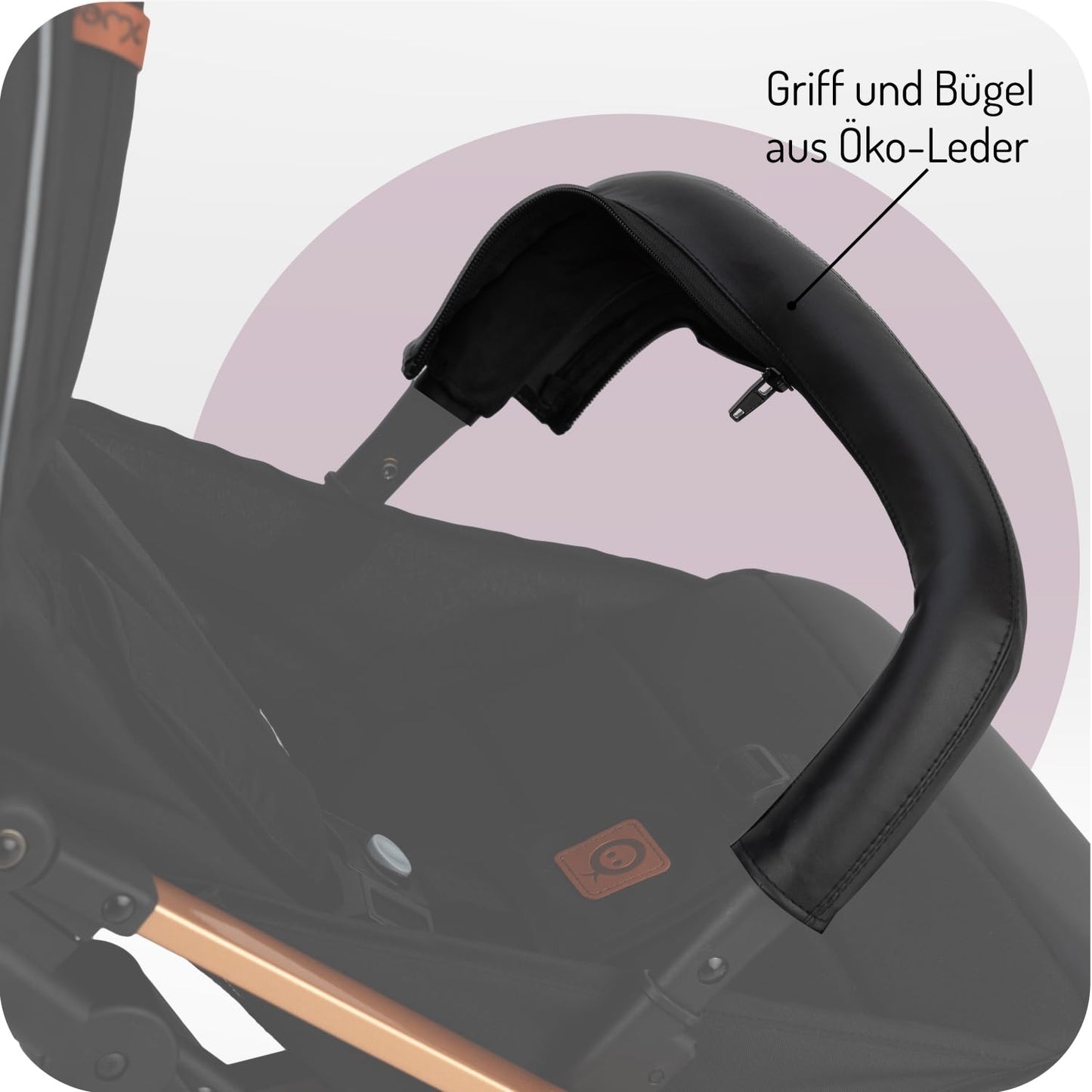 MoMi ESTELLE Reisebuggy bis 15 kg, klappbar