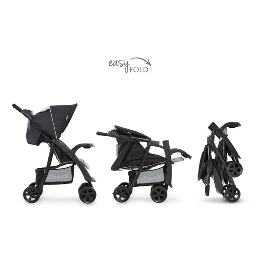 hauck Shopper Neo II Buggy 0–22 kg, Schwarz/Grau
