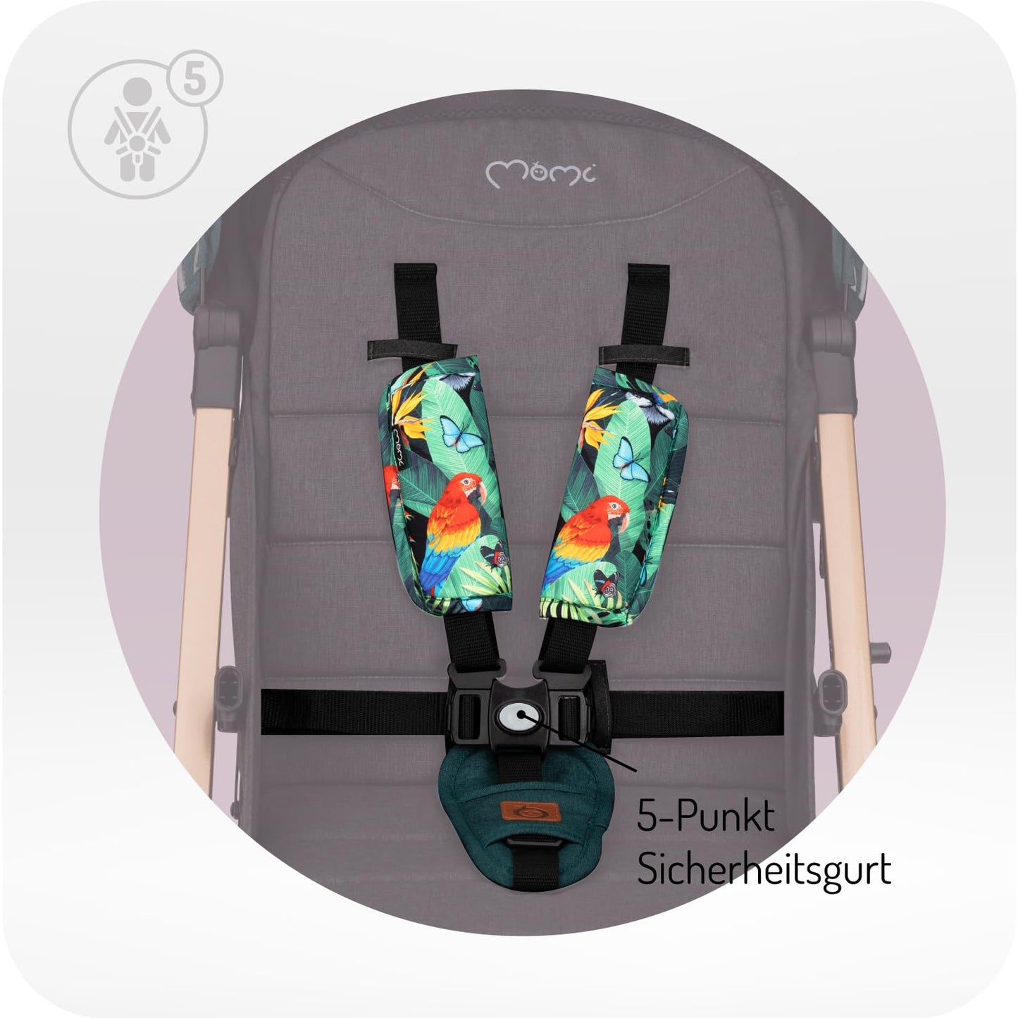 MoMi ESTELLE Reisebuggy bis 15 kg, klappbar