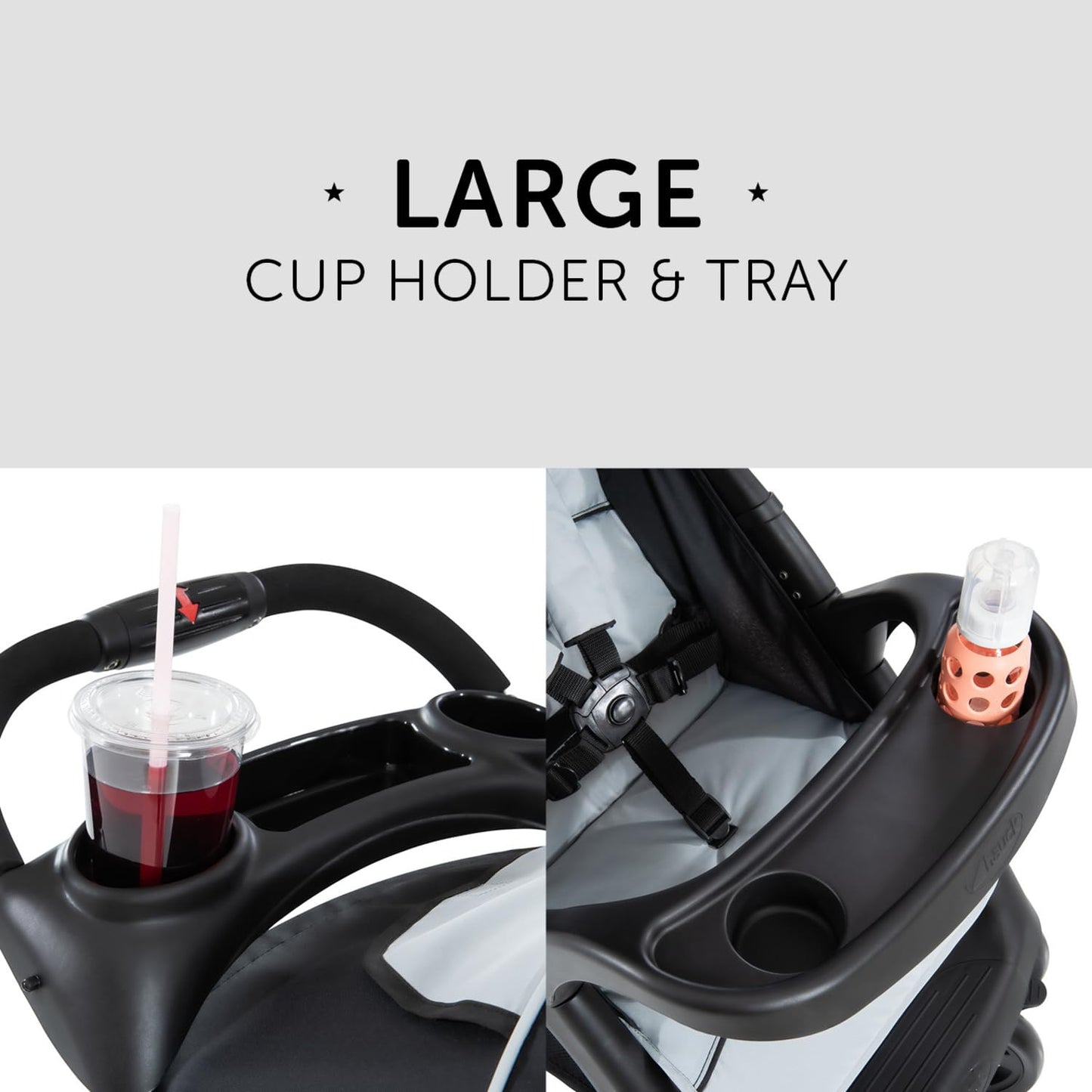 hauck Shopper Neo II Buggy 0–22 kg, Schwarz/Grau