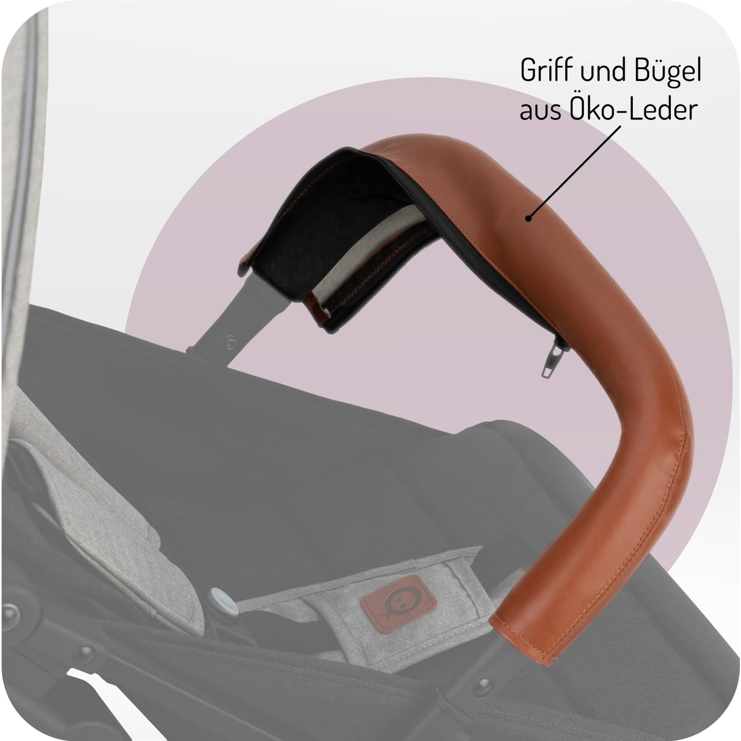 MoMi ESTELLE Reisebuggy bis 15 kg, klappbar