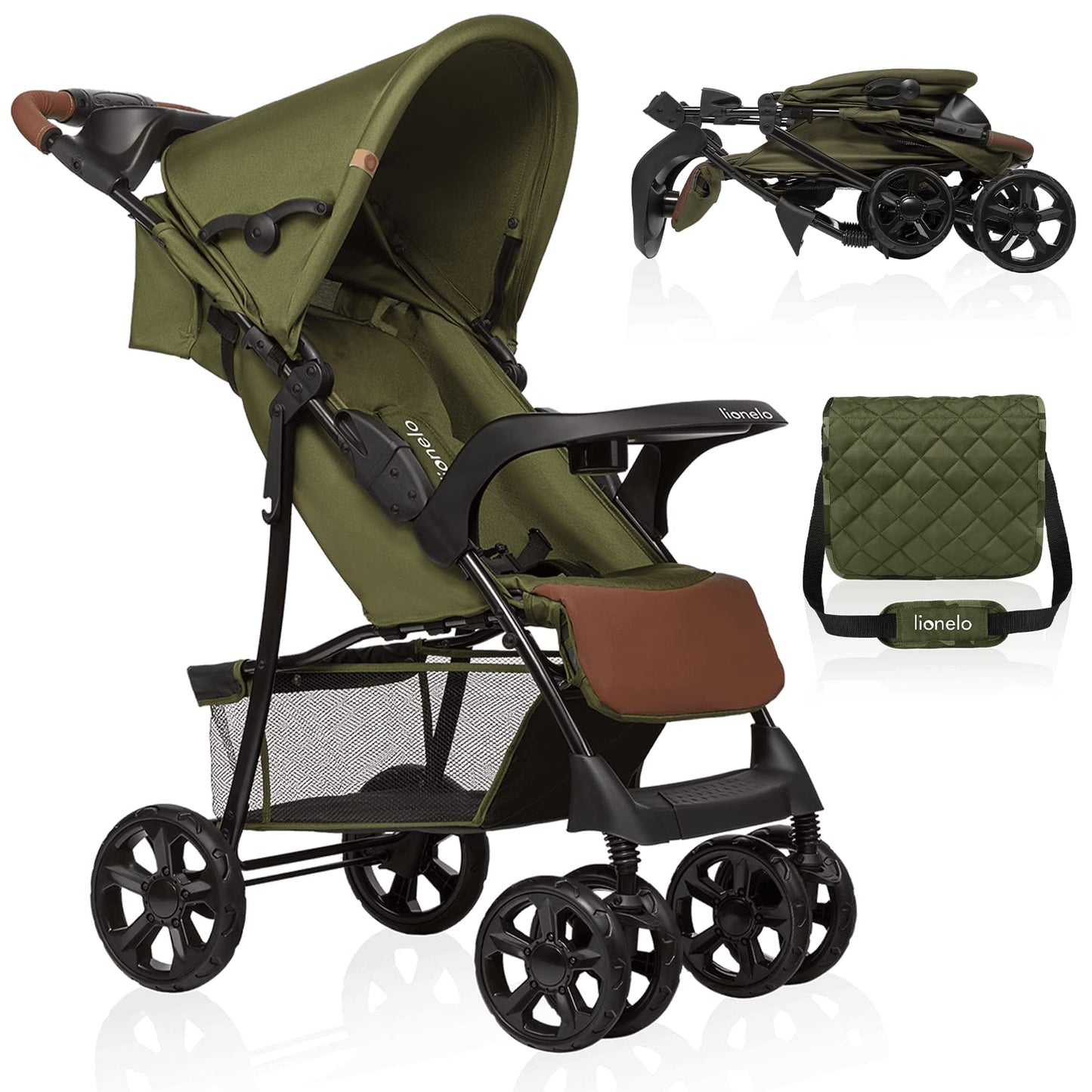 Lionelo Emma Plus Buggy bis 15 kg, klappbar