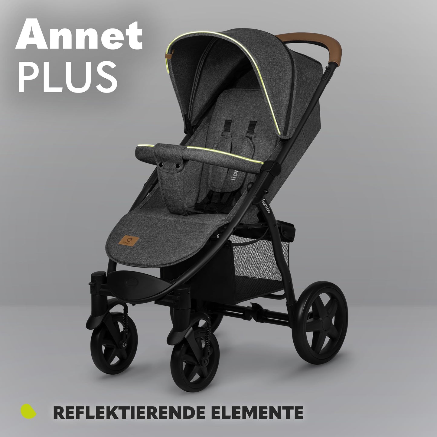 Lionelo Annet Plus Buggy 0–22 kg, faltbar